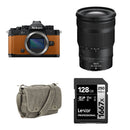 Nikon Zf Mirrorless Camera with 24-120mm f/4 Lens and Basic Bundle (Orange)