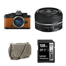 Nikon Zf Mirrorless Camera with 40mm f/2 Lens and Basic Bundle (Orange)