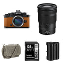Nikon Zf Mirrorless Camera with 24-120mm f/4 Lens and Essentials+ Kit (Orange)