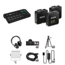 RODE RODECaster Video S All-in-One Production Console 2-Light 2-Camera Creator Kit