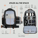 TARION TB-04 Camera Backpack (Black, 15L)