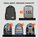 TARION TB-04 Camera Backpack (Black, 15L)