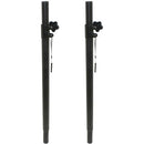 ProX Deluxe Subwoofer Pole with M20 and 1-3/8" (33 to 53", Pair)