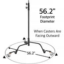 Impact CS-PCX3 C-Stand Pro 3-Caster Set