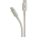 Beats by Dr. Dre USB-C Male to USB-C Male Woven Cable (Surge Stone, 5')
