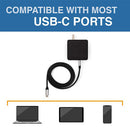 Luxor USB-C to AC Wall Adapter for SideTrak