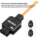 ZGCINE DT-MX D-Tap to 4-Pin Mini-XLR Power Cable for TVLogic Monitors (23.6")