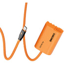 ZGCINE PD-BLK22 USB-C to DMW-BLK22 Braided Dummy Battery Cable (23.6")
