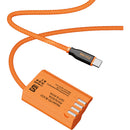 ZGCINE PD-BLK22 USB-C to DMW-BLK22 Braided Dummy Battery Cable (23.6")