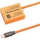 ZGCINE PD-W126 USB-C to NP-W126 Braided Dummy Battery Cable (23.6")