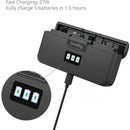SmallRig Camera 3-Battery Charger Case for GoPro HERO12/11/10/9