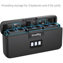 SmallRig Camera 3-Battery Charger Case for GoPro HERO12/11/10/9
