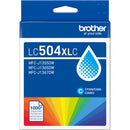 Brother LC504XL High Yield Ink Cartridge (Cyan)