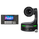 CineTreak CT-PT20 NDI PTZ 2-Camera Kit with HDMI Video Switcher