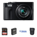 Panasonic ZS99 Digital Camera with Basic Bundle (Black)