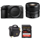 Nikon Z30 Mirrorless Camera with 12-28mm f/3.5-5.6 Lens and Accessories Kit