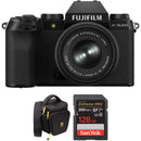 FUJIFILM X-S20 Mirrorless Camera with 15-45mm f/3.5-5.6 Lens and Basic Bundle