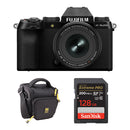FUJIFILM X-S20 Mirrorless Camera with 16-50mm f/2.8-4.8 Lens and Basic Bundle