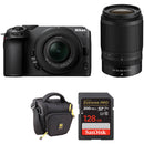 Nikon Z30 Mirrorless Camera with 16-50mm and 50-250mm Lenses and Basic Bundle
