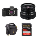 FUJIFILM X-S20 Mirrorless Camera with 16mm f/2.8 Lens and Basic Bundle