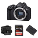 Canon EOS R50 Mirrorless Camera with Essentials+ Kit (Black)