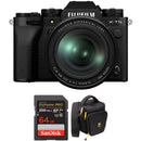 FUJIFILM X-T5 Mirrorless Camera with 16-80mm f/4 Lens and Basic Bundle (Black)