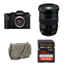 FUJIFILM X-T5 Mirrorless Camera with 16-55mm f/2.8 Lens and Basic Bundle (Black)