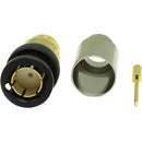 COAX Connectors Korus UHD 12 GHz BNC Straight Crimp Plug for Belden 1794A/4794R (100-Pack)