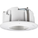 Hanwha Vision SHD-1600FPW Plenum Rated In-Ceiling Flush Mount (White)