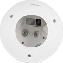 Hanwha Vision SHD-1600FPW Plenum Rated In-Ceiling Flush Mount (White)