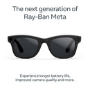 Meta Ray-Ban Wayfarer Glasses with Transitions (Matte Black, Standard, Gen 2)