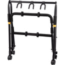 HERCULES Stands 3-Piece Guitar Display Rack with Caster Wheels