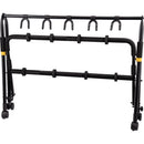 HERCULES Stands 5-Piece Guitar Display Rack with Caster Wheels
