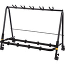 HERCULES Stands 5-Piece Guitar Display Rack with Caster Wheels