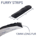 Remote Audio URSA Furry Strips (Black, 9-Pack)