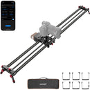 Neewer ER1-120 Motorized Wireless Carbon Fiber Camera Slider (47.2")