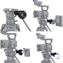 Niceyrig Video Tripod Mount Side Plate with Standard ARRI Rosette Mount