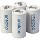 Panasonic C-Size Spacer Battery Adapters (4-Pack)