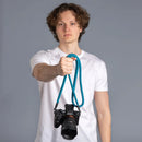 COOPH Braid Camera Strap (Aqua, 39.4")