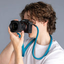 COOPH Braid Camera Strap (Aqua, 39.4")