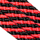 COOPH Braid Camera Strap (Black/Red, 49.2")