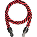 COOPH Braid Camera Strap (Black/Red, 39.4")