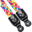 COOPH Braid Camera Strap (Rainbow, 49.2")
