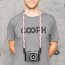 COOPH Braid Camera Strap (Rainbow, 49.2")