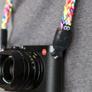 COOPH Braid Camera Strap (Rainbow, 39.4")