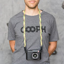 COOPH Braid Camera Strap (Yellow Mix, 49.2")