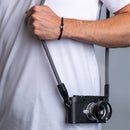 COOPH Rope Camera Strap (Charcoal, 45.3", Ring Attachment)