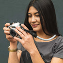 COOPH Rope Camera Strap (Charcoal, 45.3", Webbing Attachment)