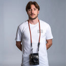 COOPH Rope Camera Strap (Rust, 45.3", Webbing Attachment)