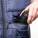 COOPH Heatable Photo Vest (Navy/Dark Gray, XX-Large)
